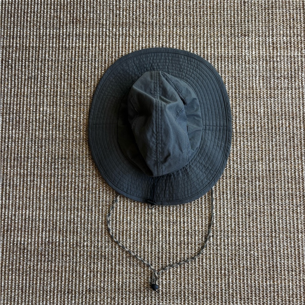 Men's Swiss Tech Sun Hat Gray Size S-M